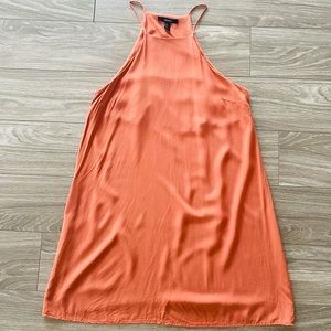 Coral Halter Dress